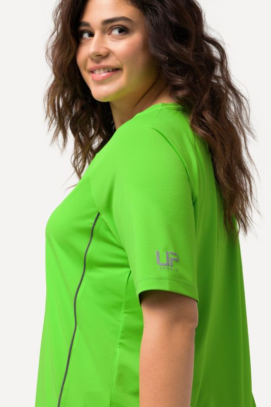 Piping Accent Functional UVP 50+ Stretch Knit Top