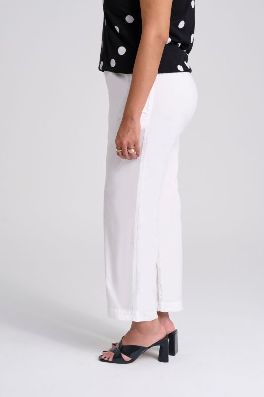 Wide Leg Ruby Fit Stretch Chino Pants