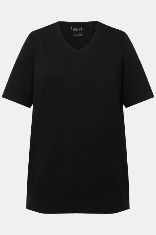 Essential V-Neck Stretch Tee
