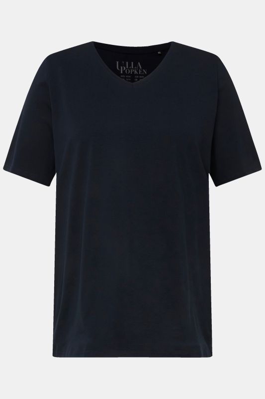 Essential V-Neck Stretch Tee