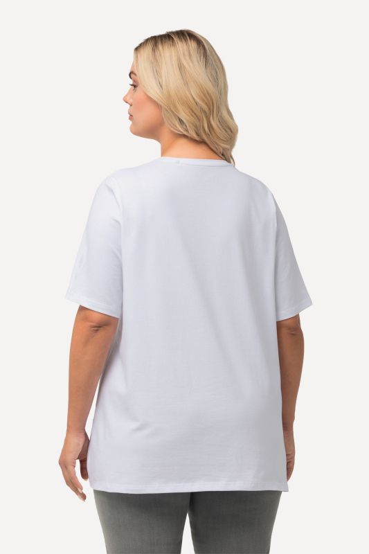 Essential V-Neck Stretch Tee
