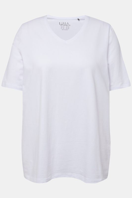 Essential V-Neck Stretch Tee
