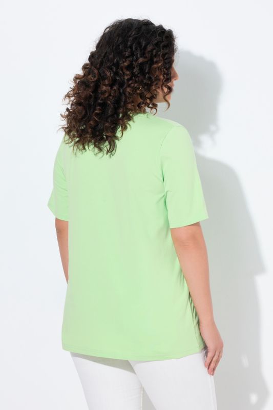 Essential V-Neck Stretch Tee