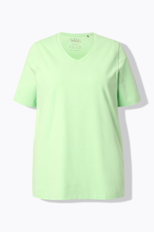 Essential V-Neck Stretch Tee