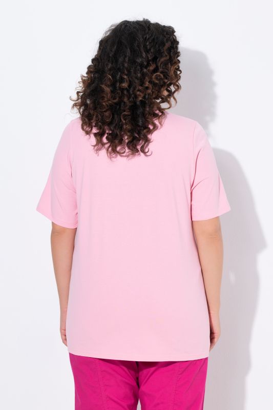 Essential V-Neck Stretch Tee