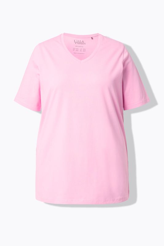 Essential V-Neck Stretch Tee