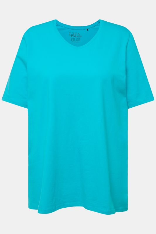 Essential V-Neck Stretch Tee