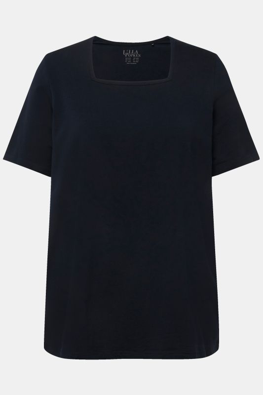 Essential Square Neck Stretch Tee