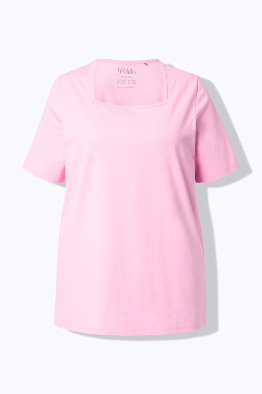 Essential Square Neck Stretch Tee