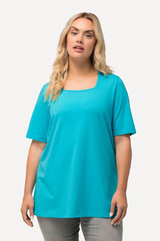 Essential Square Neck Stretch Tee