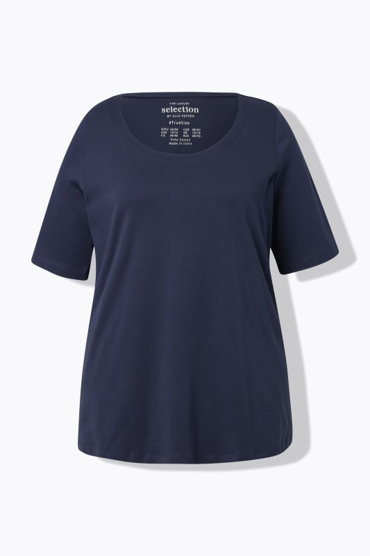 Pima Cotton A-line 3/4 Sleeve Tee