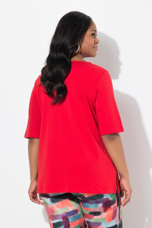 Pima Cotton A-line 3/4 Sleeve Tee