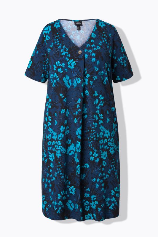 Print Short Jersey Dress