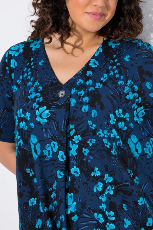 Print Short Jersey Dress