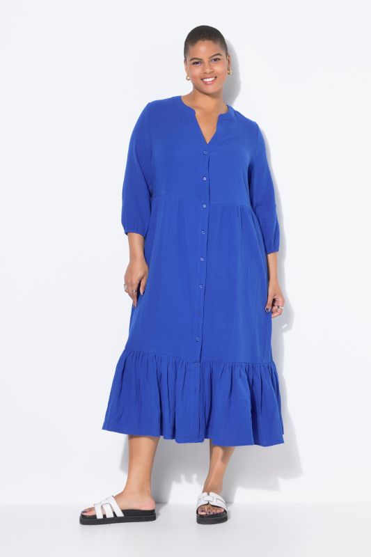 Muslin maxi dress
