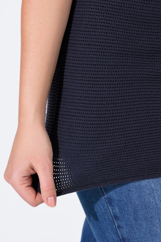 Eco Cotton Square Neck Ribbed Knit Tank