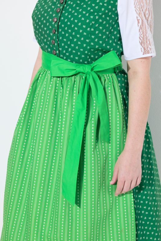 Minimal Print Goblet Collar Dirndl