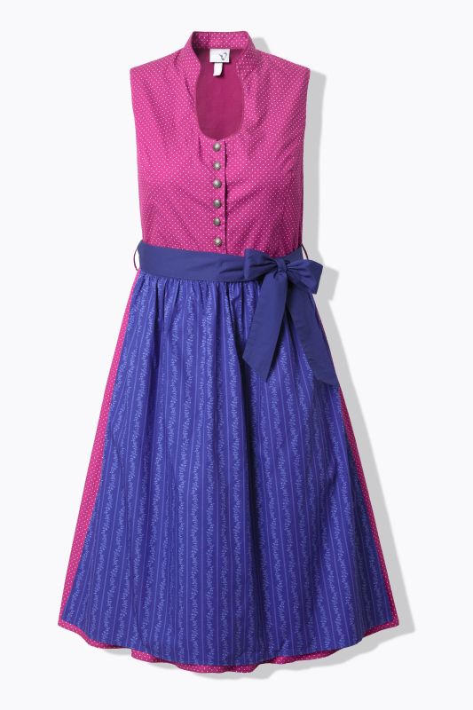 Minimal Print Goblet Collar Dirndl