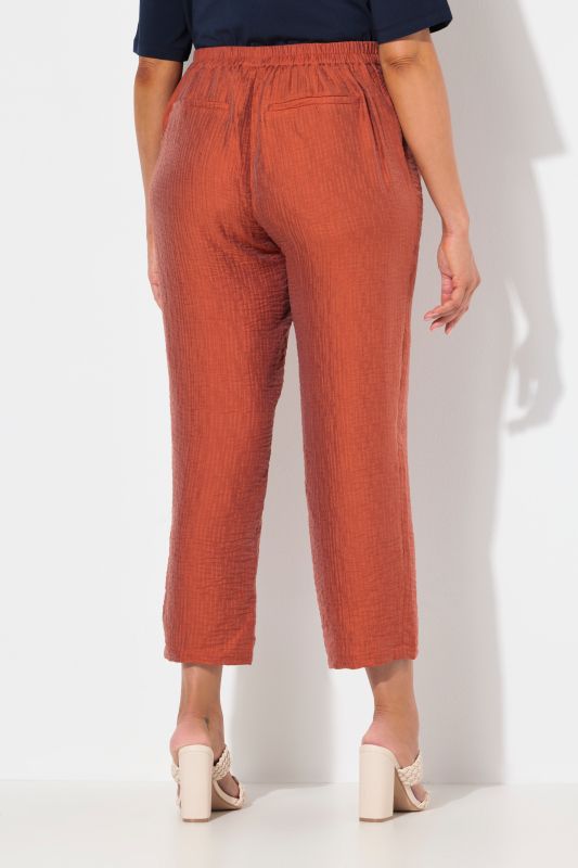 Textured Comfort Waist Pants