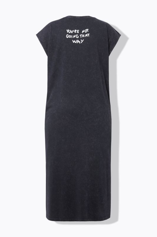 Jersey midi dress