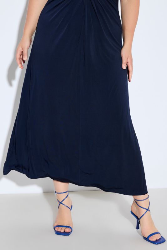 Stretch Jersey Sleeveless Maxi Dress