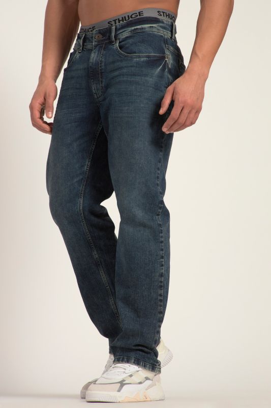 Jeans, 5-pocket , Dirty Wash, Loose Fit