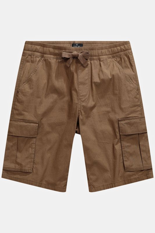 Trekking, cargo bermuda, ribstop, slip waistband