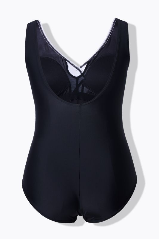 Gradient Wrap Loop One Piece Swimsuit