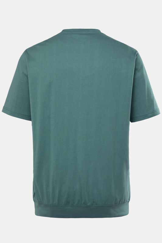 Stretch Hem Cotton Tee