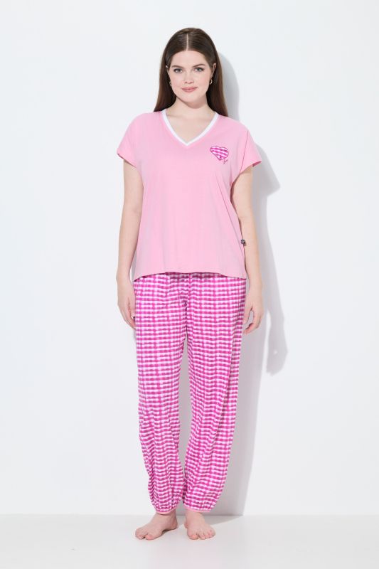 Sweet Checks Two Piece Pajama Set