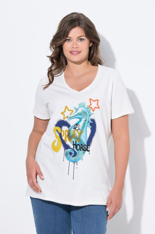 Spray Horse Short Sleeve Graphic Tee