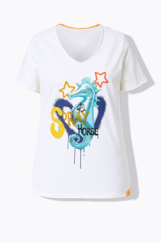 Spray Horse Short Sleeve Graphic Tee