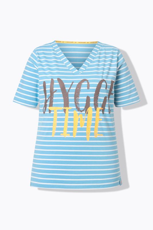 Hygge Short Sleeve V-Neck Graphic Tee