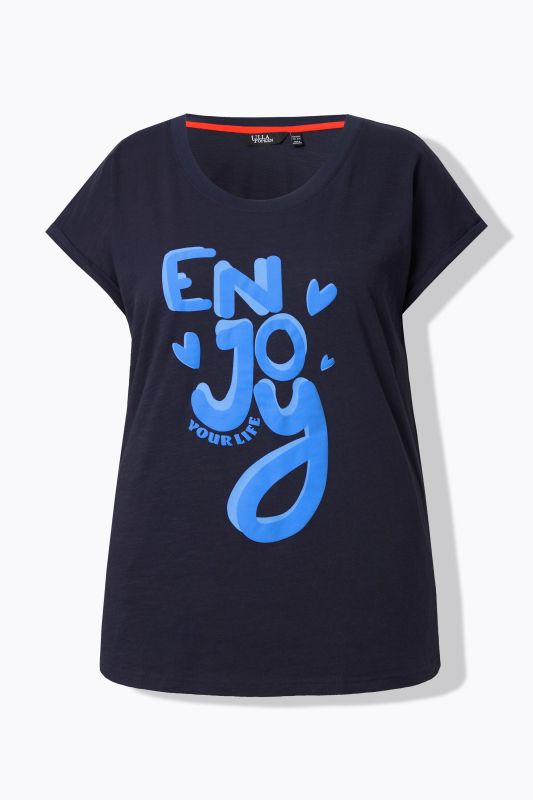Enjoy Cap Sleeve Graphic Tee