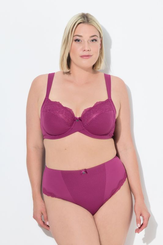 Textured Underwire Bra