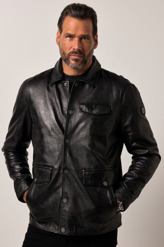 Leather jacket