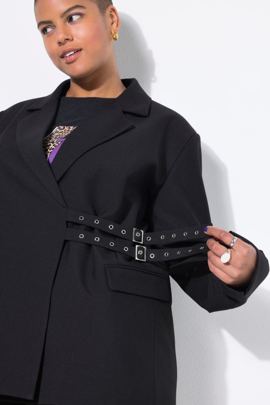 Asymmetric Buckled Blazer