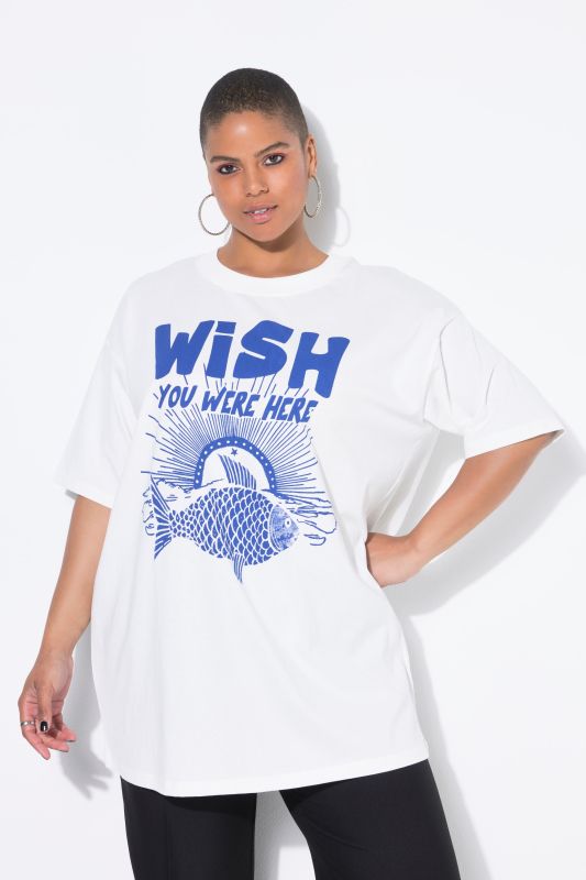 Oversized Fish Graphic Tee