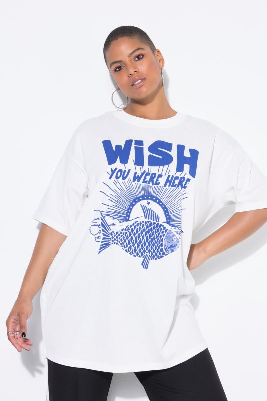 Oversized Fish Graphic Tee