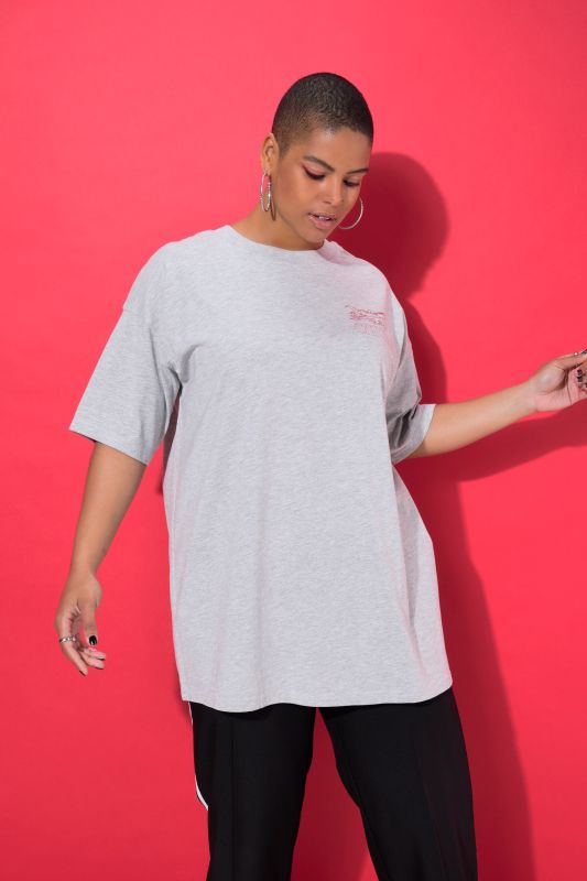 Catch Flights Not Feelings Oversized Graphic Tee