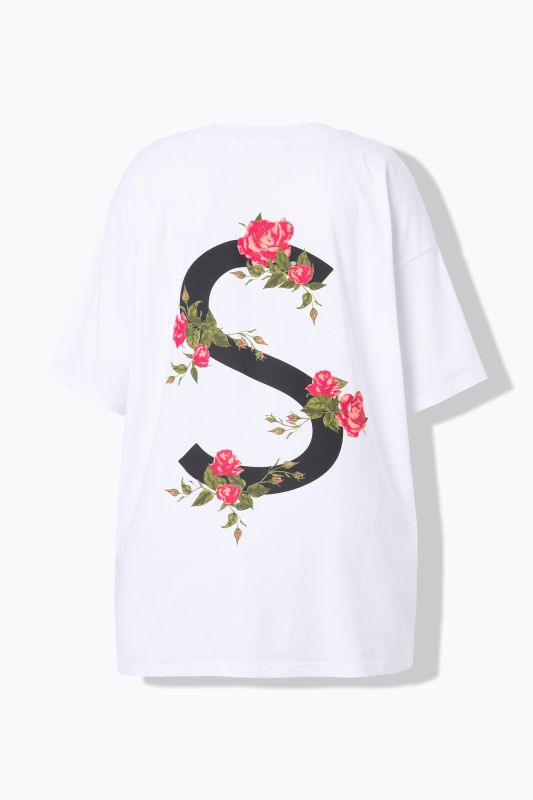 Rosy Graphic Logo Tee