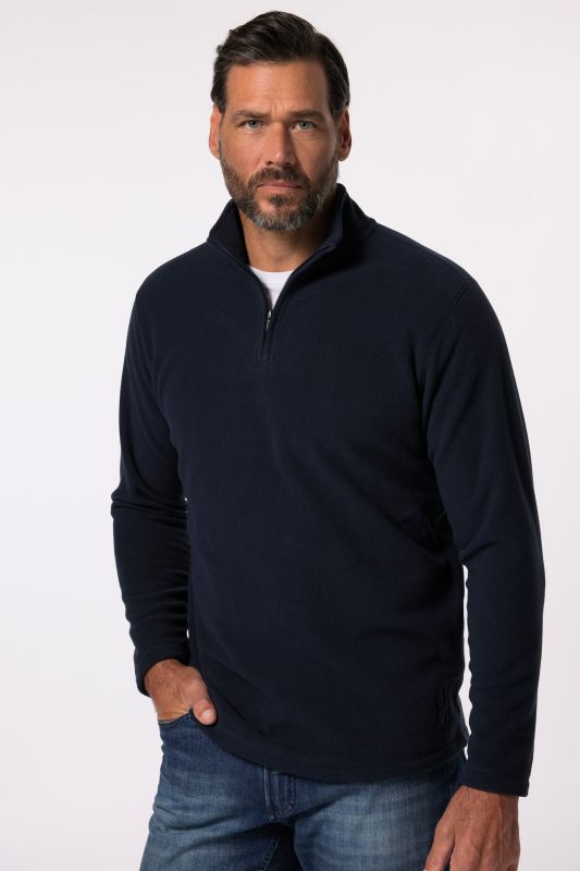 Half-zip, fleece, stand-up collar, zip, ultra-light