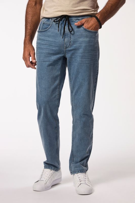 Slip-on jeans FLEXNAMIC®, denim, modern fit, 5-pocket, dirty denim