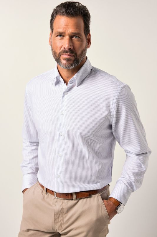 Striped business shirt