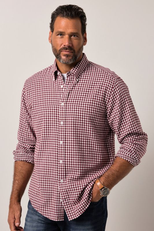 Check flannel shirt