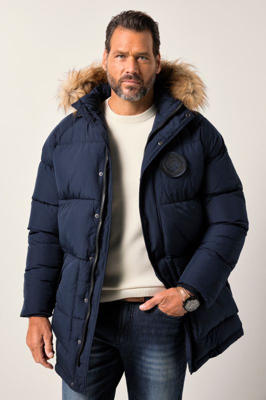 Quilted parka