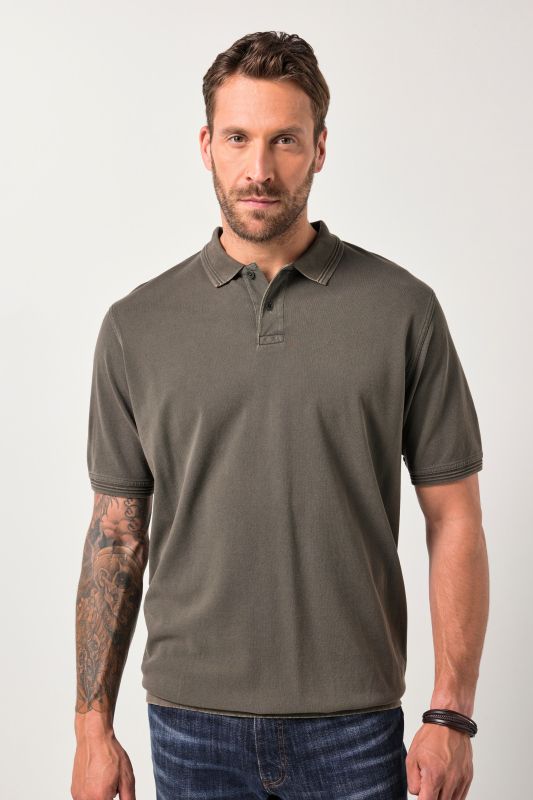 Polo shirt, stomach fit