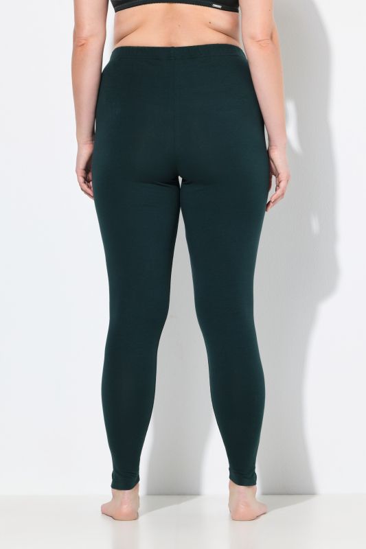 Basic Stretch Knit Ankle Length Leggings