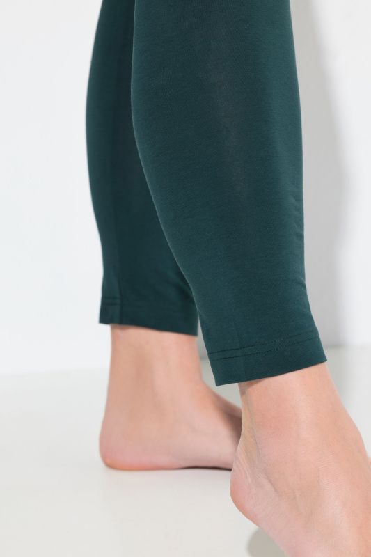 Basic Stretch Knit Ankle Length Leggings