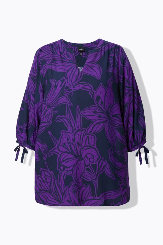 Lily Print Viscose Blouse